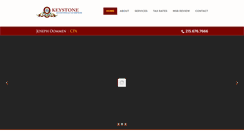 Desktop Screenshot of keystonetax.com